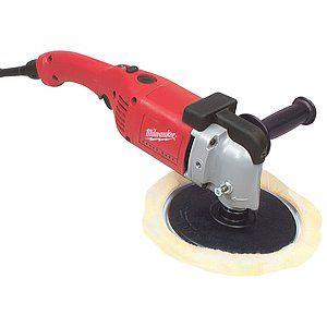 MILWAUKEE ELECTRIC TOOL Right Angle Polisher, 7 In,RPM 0 2800   1Y086 