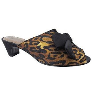 Womens J. Renee Sarika Black/Brown Leopard Shoes 