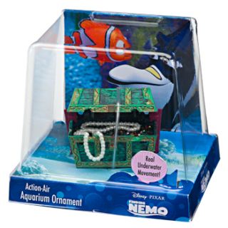 Penn Plax Finding Nemo Treasure Chest Action Air Aerating Ornament at 