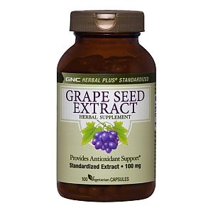 GNC Herbal Plus® Standardized Grape Seed Extract   100 mg   GNC 