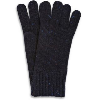 Accessories  Gloves  Knitted  Flecked Wool Gloves
