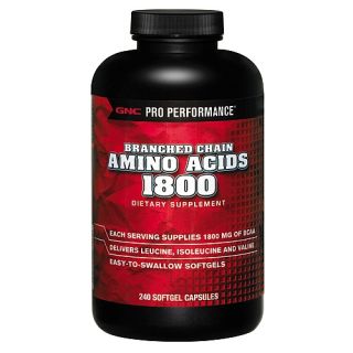 GNC Pro Performance® Branched Chain Amino Acids 1800   GNC PRO 