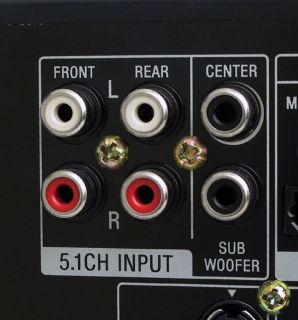 channel, 6.1 channel, and 7.1 channel inputs