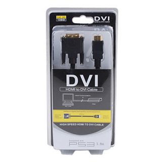 USD $ 10.19   DVI HDMI to DVI Video Cable Premium Quality for PS3 