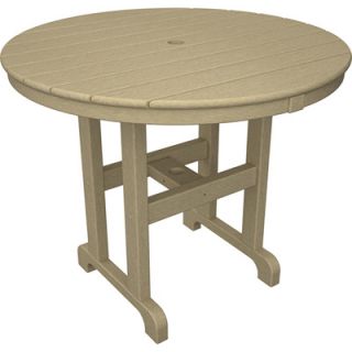 Poly Wood 36 Inch Round Dining Table  Meijer