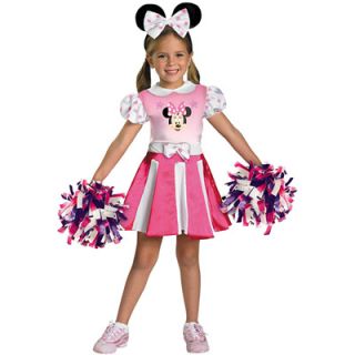 Mickey Mouse Clubhouse Minnie Mouse Cheerleader Toddler Costume   2T 