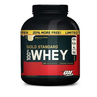 Optimum Nutrition 100% Whey Gold Standard™ Vanilla Ice Cream   BONUS 
