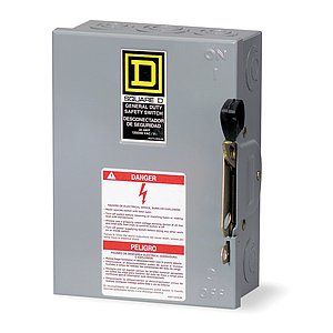 SCHNEIDER ELECTRIC Switch,Safety,30 A   1H260    Industrial 