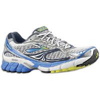 Brooks Ghost 4   Mens   White / Silver