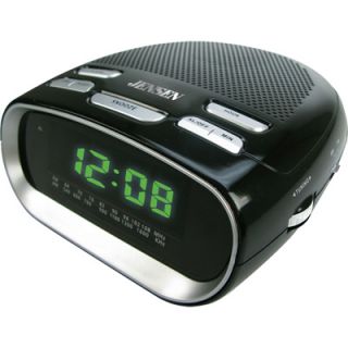 Jensen JCR260 Phone Charging Dual Alarm Clock Radio  Meijer