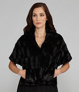 Investments Faxu Fur Capelet Jacket  Dillards 