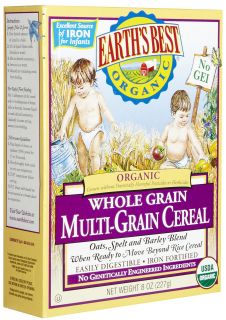 Earths Best Multi Grain Cereal   8 oz   