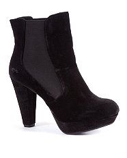 Black (Black) Rocket Dog Black Velvet Ankle Boots  259538501  New 