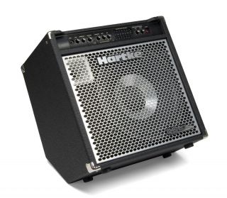 HyDrive neodymium hybrid cone speakers. 7 band graphic EQ. Hartke Bass 