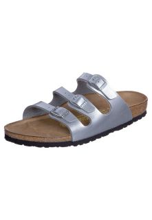 Birkenstock FLORIDA   Instappers   zilverkleurig   Zalando.nl