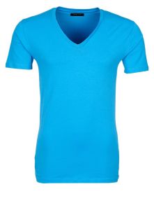 Selected Homme DRILL   T shirt basic   Blauw   Zalando.nl