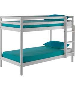 Single White Pine Bunk Bed with Charley Mattress. from Homebase.co.uk 