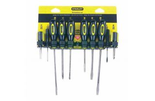 Stanley Screwdriver Set   10 Piece from Homebase.co.uk 