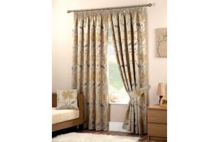 Curtina Arlington Natural Lined Curtains   46 x 54in from Homebase.co 