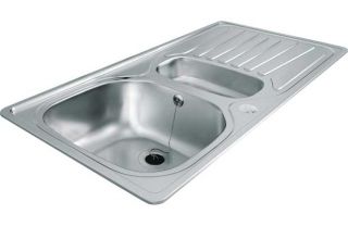 Carron Phoenix Precision Plus 150 Stainless Steel Sink from Homebase 
