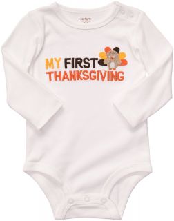 Carters My First Thanksgiving Bodysuit   