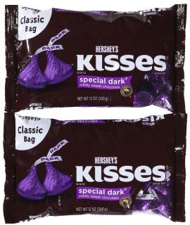 Hersheys Rich Dark Kisses 12 oz   