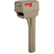 Rubbermaid® Gentry Mailbox and Post Combo in Mocha (GC1M)   Ace 