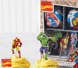 Marvel™ Heroes Cupcake Decorating Kit