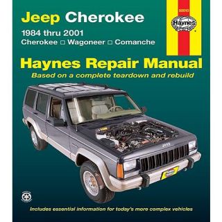 Jeep Cherokee/Wagoneer 84 01 Repair Manual by Haynes   part# 50010