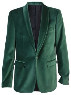 Msgm Velvet Blazer   Traffic Men   farfetch 