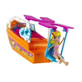 POLLY POCKET™ ADVENTURE CRUISIN’™ Boat   Shop.Mattel