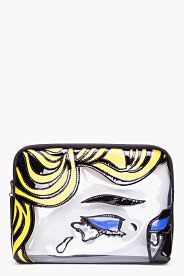 Chloe Yellow Lily Makeup Case for women  