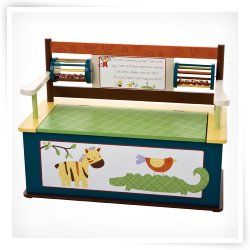 Levels of Discovery Cocalo Jungle Jingle Bench Seat with Storage