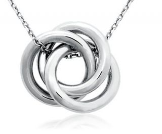 Infinity Love Knot Pendant in Sterling Silver  Blue Nile
