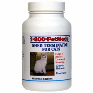 Shed Terminator for Cats   Shedding Control Supplement   1800PetMeds