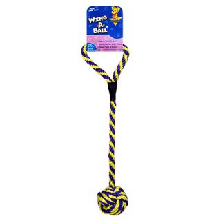 Wing A Ball Interactive Rope Dog Toy   1800PetMeds