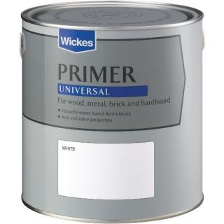 Universal Primer Paint White 2.5L   Undercoats & Primers   Paint 