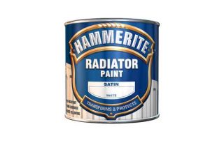 Hammerite Radiator Paint   White   500ml from Homebase.co.uk 