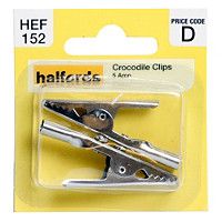 Halfords Crocodile Clips Cat code 207555 0