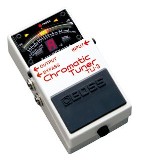 Boss TU 3 Chromatic Tuner and Power Supply Pedal