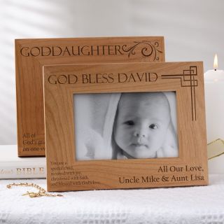 10650   Godchild© Personalized Photo Frame   Full View