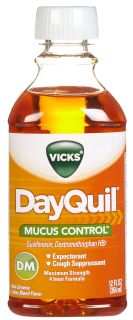 Vicks DayQuil Mucus Control DM Liquid, Citrus Blend   