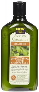Avalon Organics Moisturizing Shampoo, Olive & Grape Seed   