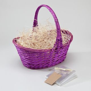 Lavender Gift Basket Kit with Handle  World Market