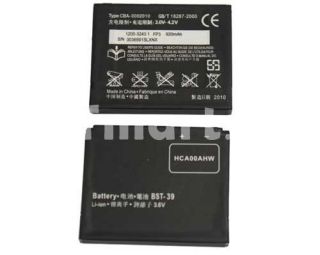 920mAh Bst 39 Battery for Sony Ericsson W380I W910I Z555I   Tmart