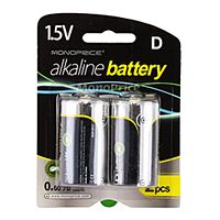 For only $1.46 each when QTY 50+ purchased   D Cell Alkaline Battery 2 