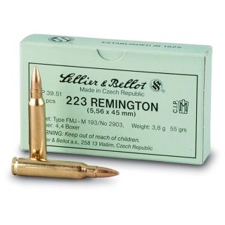 Sellier & Bellot Rifle 7x57 139 Gr. Sp 20 Rds.   949857, 7.62x39 Ammo 