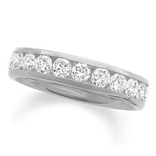 CT. T.W. Diamond Channel Band in 14K White Gold   View All Rings 