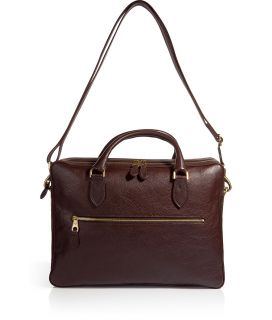 Mulberry Heathcliffe Chocolate Natural Veg Tanned Bag   STYLEBOP 