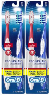 Oral B CrossAction Pro Health Toothbrush, Soft   